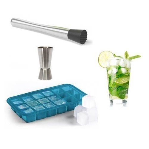 SET MOJITO QUID MI BAR 3 PIEZAS
